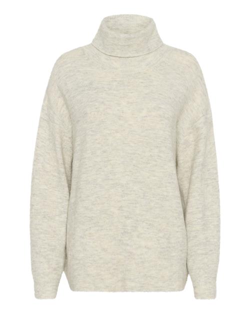 SOAKED IN LUXURY Pullover 'Rakel'  grå-meleret