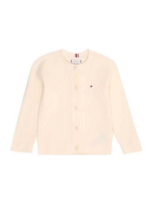 TOMMY HILFIGER Cardigan 'CABLE CARDIGAN'  beige