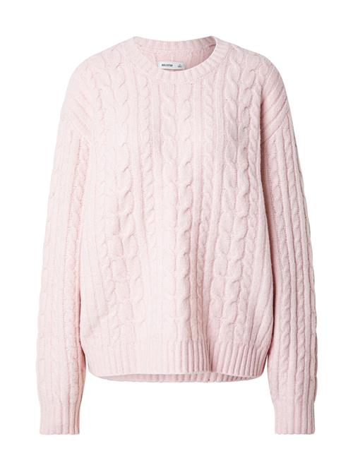 HOLLISTER Pullover 'COZY CABLE CREW'  pink