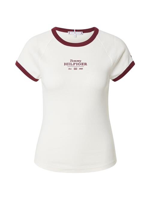 TOMMY HILFIGER Shirts 'Ringer'  gul