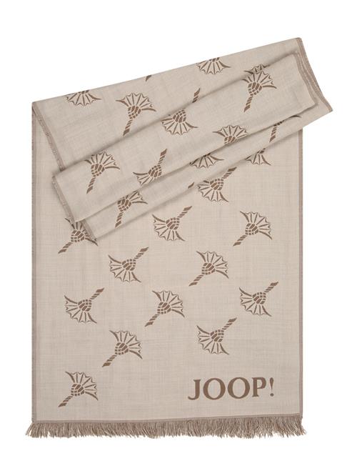 JOOP! Sjal 'Feris'  beige / mørkebeige