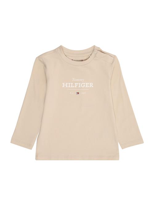 TOMMY HILFIGER Bluser & t-shirts 'MONOTYPE 1985'  beige