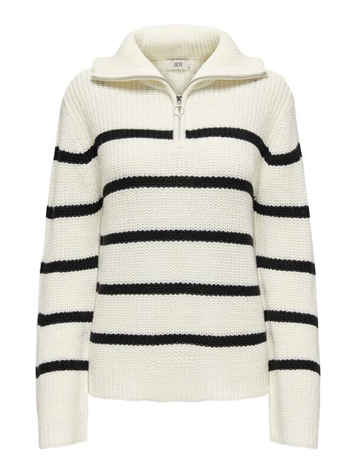 JDY Pullover  beige / sort