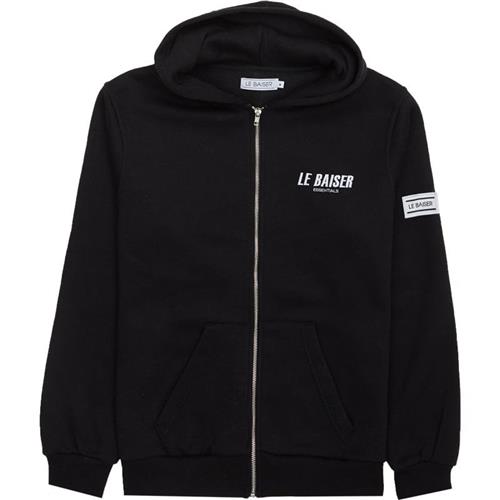 Se Le Baiser Guam Zip-sweatshirt Black ved Quint