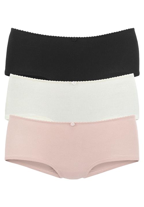 VIVANCE Panty  ecru / rosé / sort