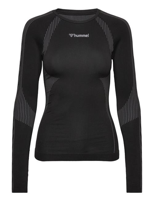 Hmlmt Shaping Seamless T-Shirt L/S Hummel Black