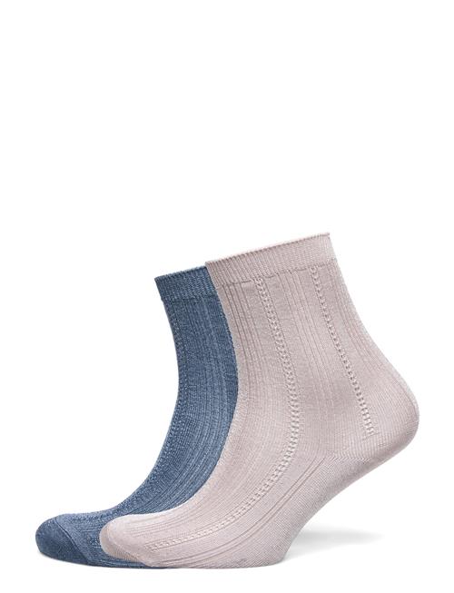 Becksöndergaard Glitter Drake Sock 2 Pack Becksöndergaard Blue