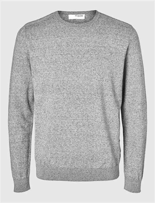 Selected Homme Slhberg Crew Neck Noos Selected Homme Grey