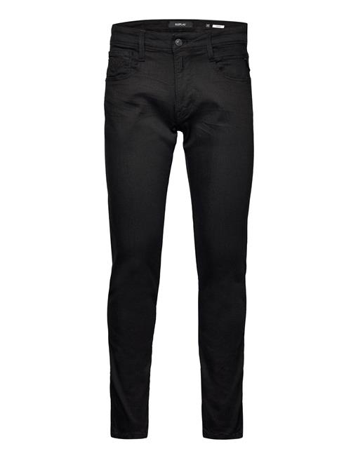 Replay Anbass Trousers Slim Replay Black