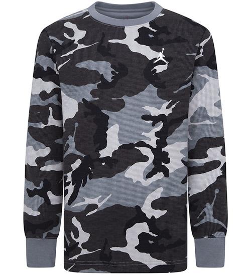 Jordan Bluse - Piqué - Smoke Grey/Camo