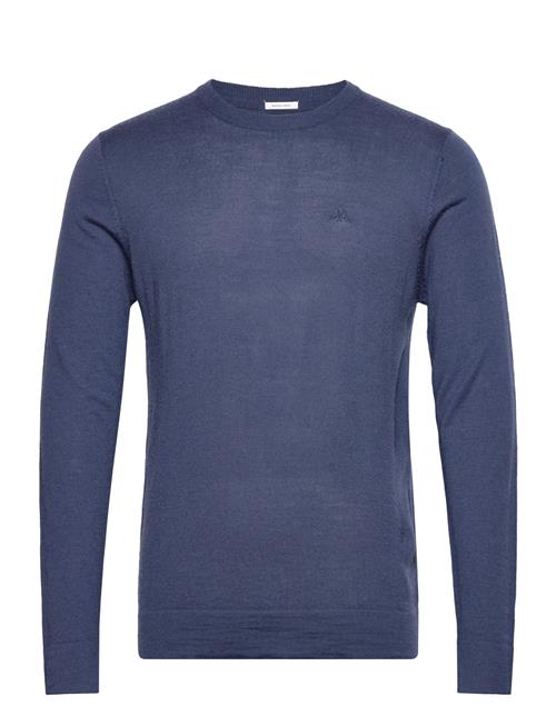 Merino Knit O-Neck Lindbergh Blue