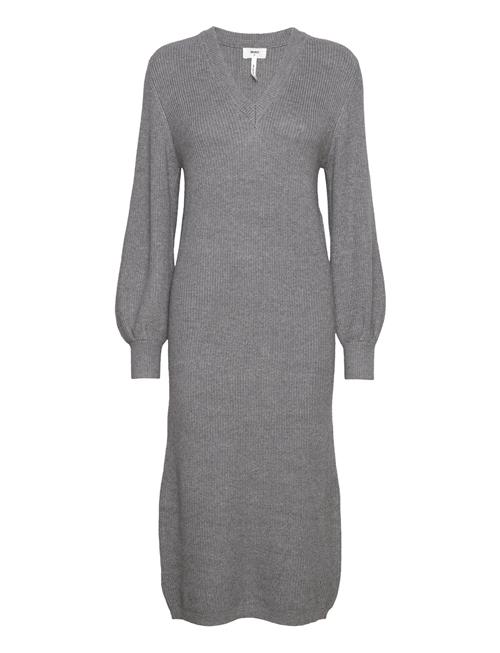 Object Objmalena L/S Knit Dress Noos Object Grey