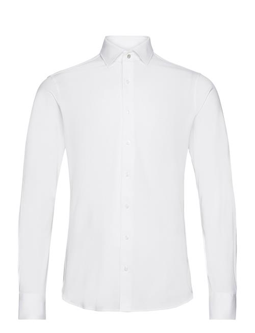 Solid Pique Slim Shirt Michael Kors White