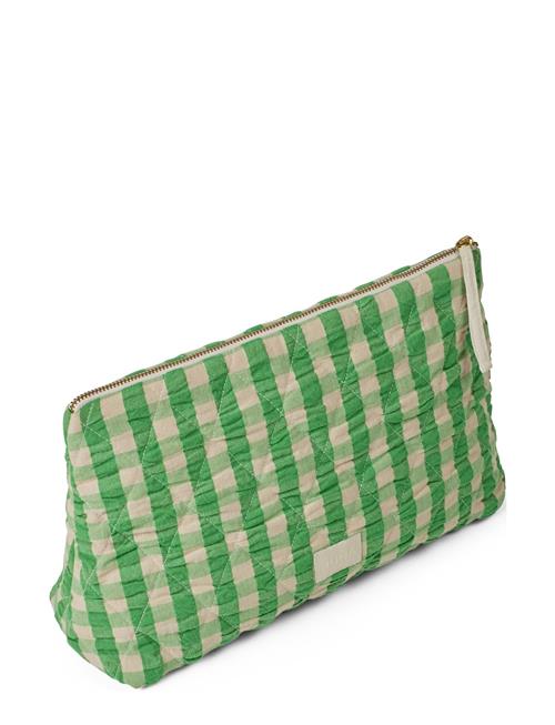 Bæk&Bølge Karla Toilettaske 30X10X20 Cm Grøn/Sand Juna Green