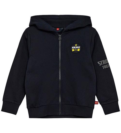 Se LEGOÂ® Wear LEGOÂ® Ninjago Cardigan - LWScout 609 - Sort ved KidsWorld