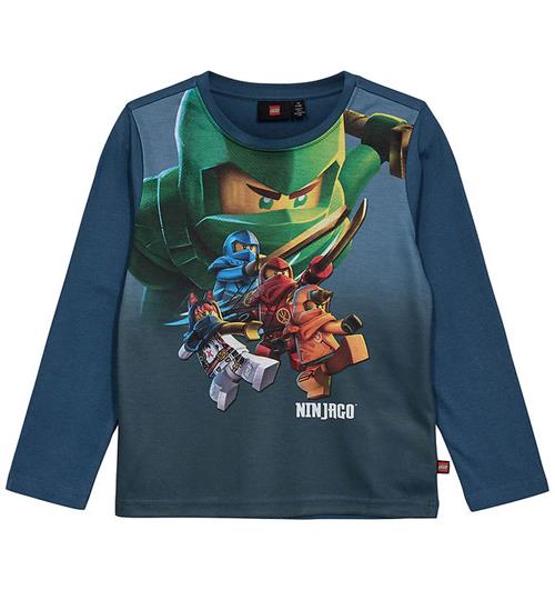 LEGOÂ® Wear LEGOÂ® Ninjago Bluse - LWTano 619 - Middle Blue m. Print