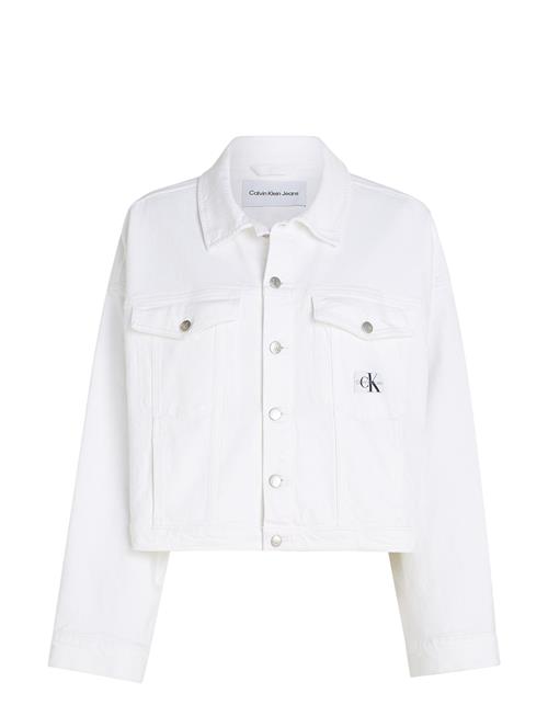 Relaxed Denim Jacket Calvin Klein Jeans White