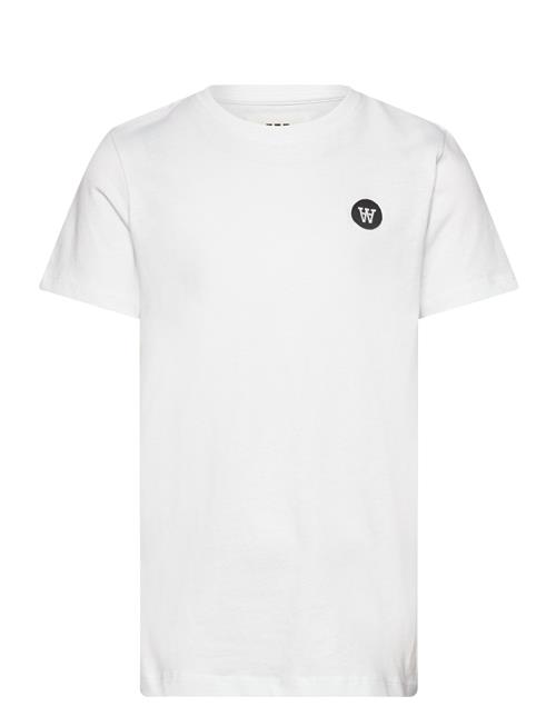 Ola Kids T-Shirt Gots Double A By Wood Wood White