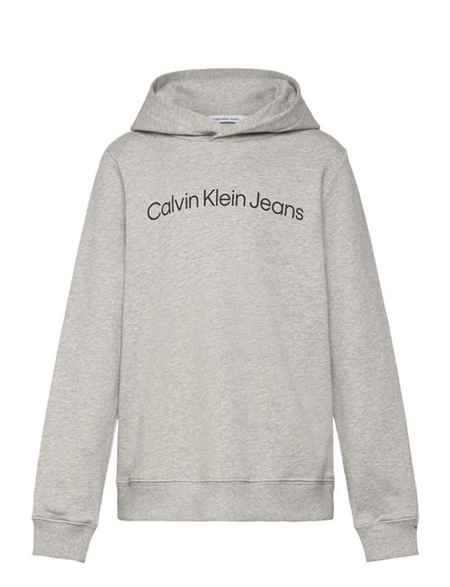 Calvin Klein Inst. Logo Reg. Terry Hoodie Calvin Klein Grey