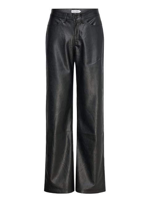 Ahlvar Gallery Aina Pu Leather Trousers Ahlvar Gallery Black