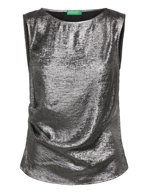 Sleeveless Shirt United Colors Of Benetton Silver