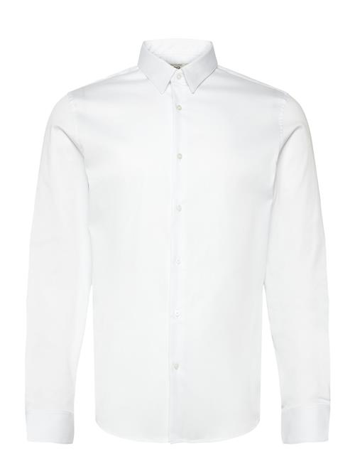 Mango Super Slim-Fit Poplin Suit Shirt Mango White