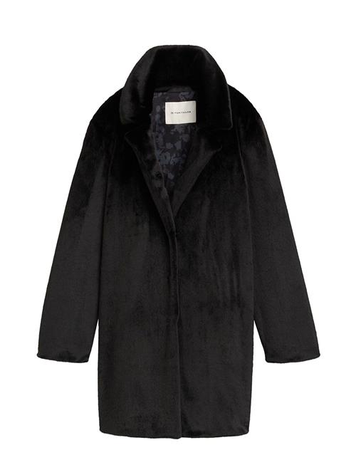 Tom Tailor Fake Fur Coat Tom Tailor Black