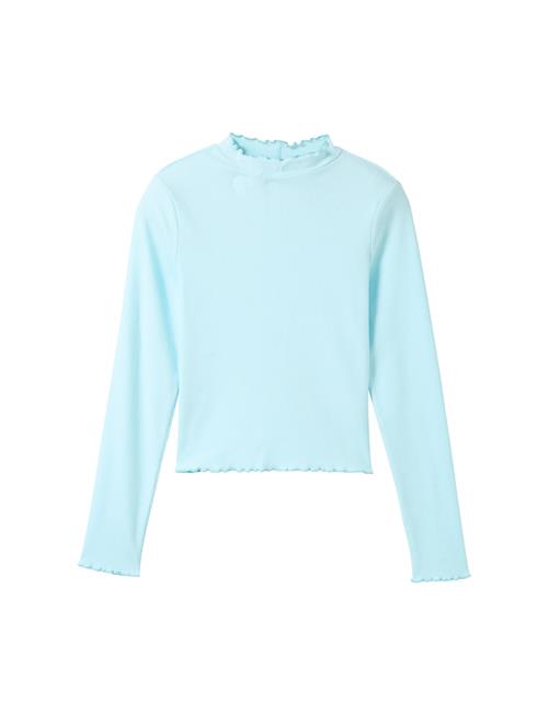 Tom Tailor Cropped Rib Longsleeve Tom Tailor Blue