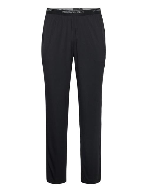 Men's Knit Trousers Emporio Armani Navy