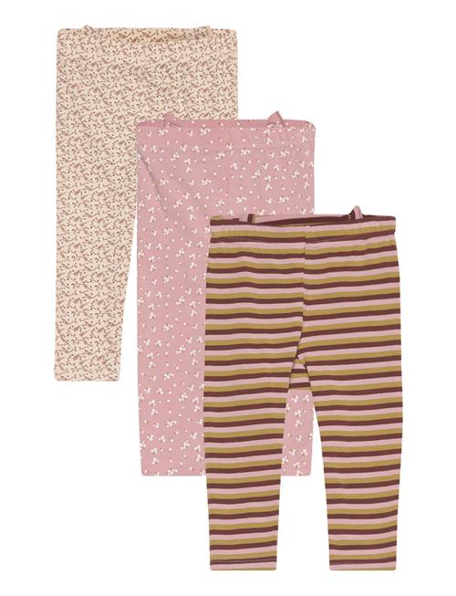 Hust & Claire Hcliva- Leggings 3-Pack Hust & Claire Pink