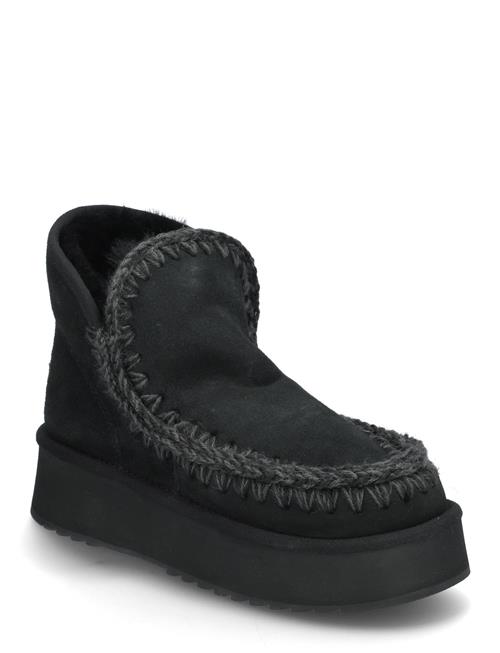 Mini Eskimo Platform Boot MOU Black