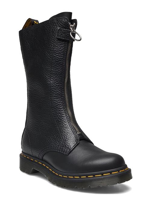 Dr. Martens 1B99 Frnt Zip Black Wanama+Milled Nappa Dr. Martens Black