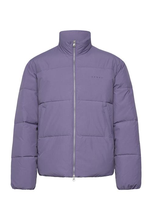 Edwin Puffer Jacket-Heron Edwin Purple