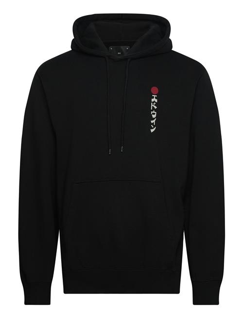 Edwin Kamifuji Hoodie Sweat-Black Edwin Black