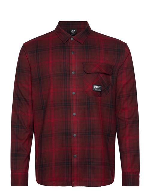 Butter Flannel Shirt OAKLEY Burgundy