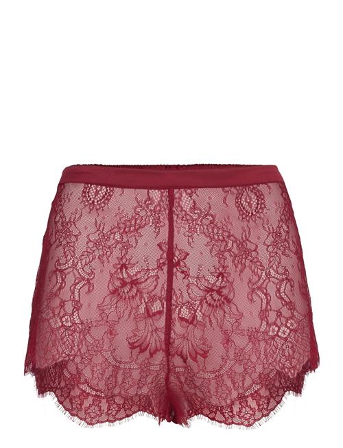 Hunkemöller Delphine Lace Shorts Hunkemöller Red