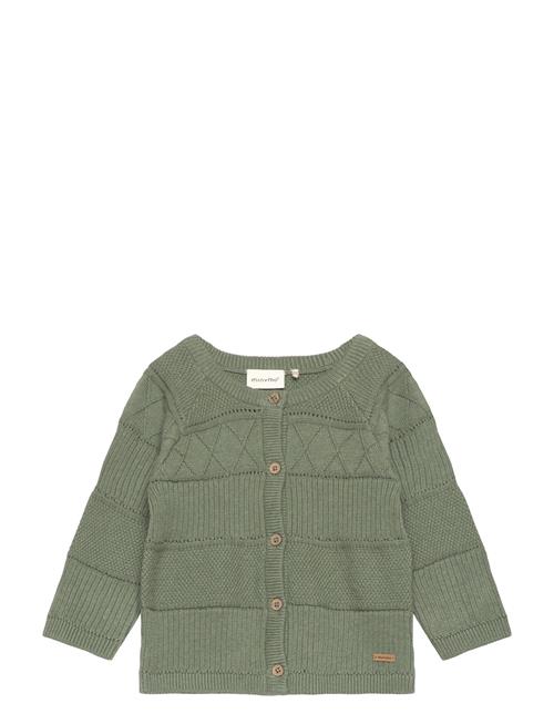 Cardigan Knit Minymo Green