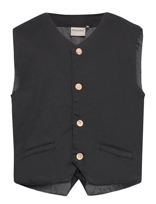 Minymo Vest Twill Minymo Black