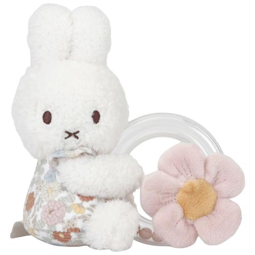 Little Dutch Miffy Rangle Vintage Little Flowers | Hvid | 0-3