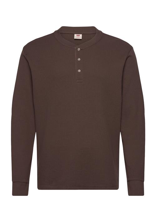 LEVI´S Men Ls Thermal 3 Bttn Henley Choco LEVI´S Men Brown