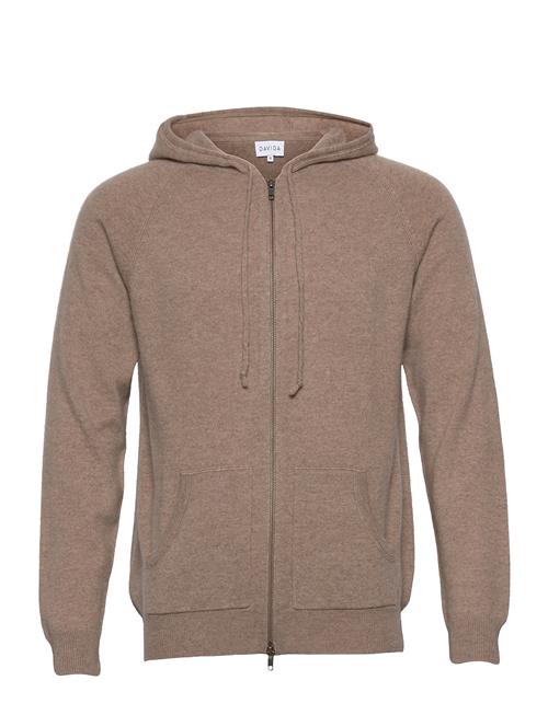 Davida Cashmere Man Hood Davida Cashmere Brown