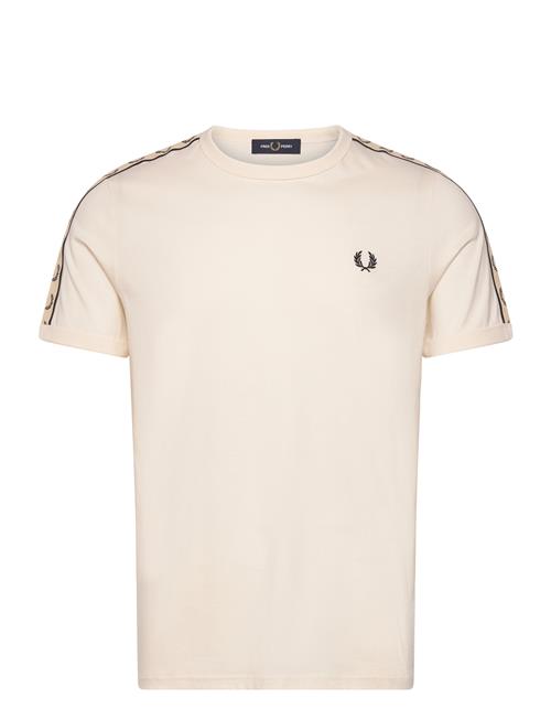 C Tape Ringer T-Shirt Fred Perry Cream