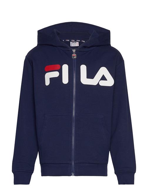 Balge Classic Logo Zip Hoody FILA Navy