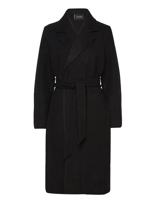 Vero Moda Vmfortuneaya Long Coat Ga Noos Vero Moda Black