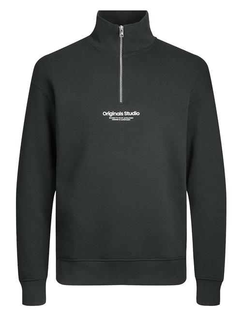 Jack & Jones Jorvesterbro Sweat Quarter Zip Hn Sn Jack & J S Black