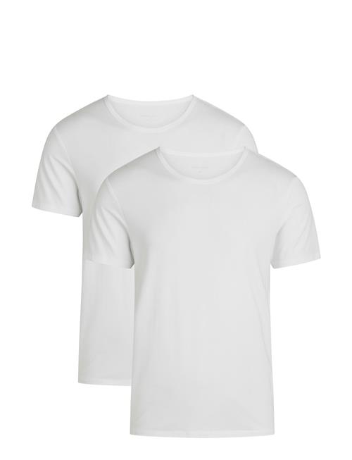 URBAN QUEST 2-Pack Men Bamboo S/S Undershirt URBAN QUEST White