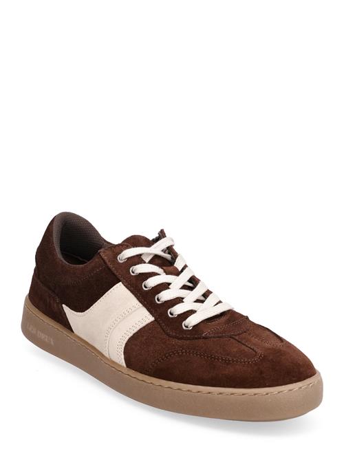 Les Deux Walt Suede Army Trainer Les Deux Brown