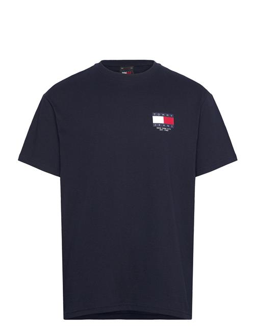 Tommy Jeans Tjm Reg Rwb Sig Flag Tee Ext Tommy Jeans Navy