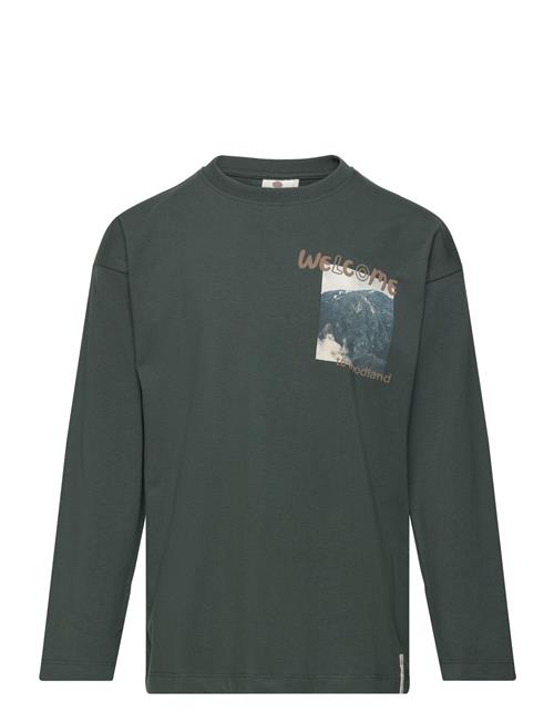 T-Shirt Ls En Fant Green