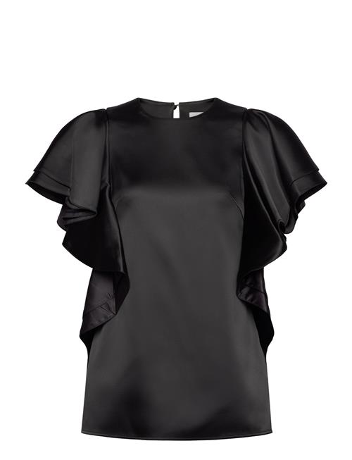 Malina Ada Frill Over D Blouse Malina Black